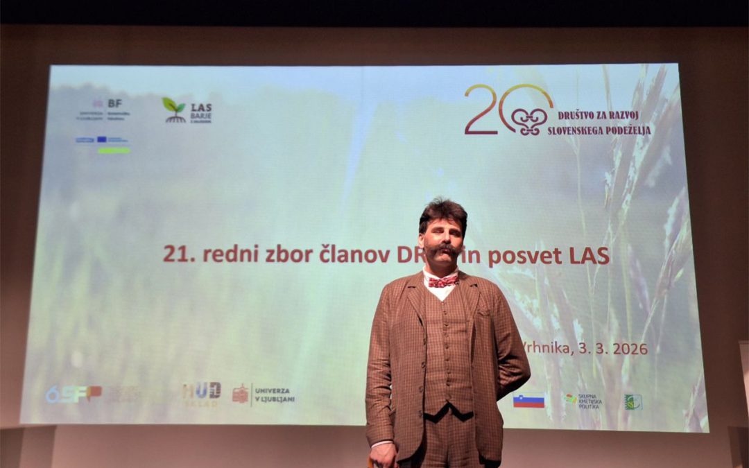 Predstavniki LAS Dolina Soče na 21. zboru DRSP in posvetu o trajnostnem razvoju podeželja